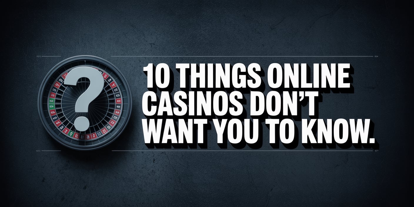 10 Things Online Casinos Don't Want You to Know