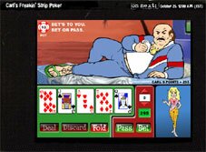 Freaky strip poker - I wish I was you looking at me! Freaky strip poker - I wish I was you looking at me!