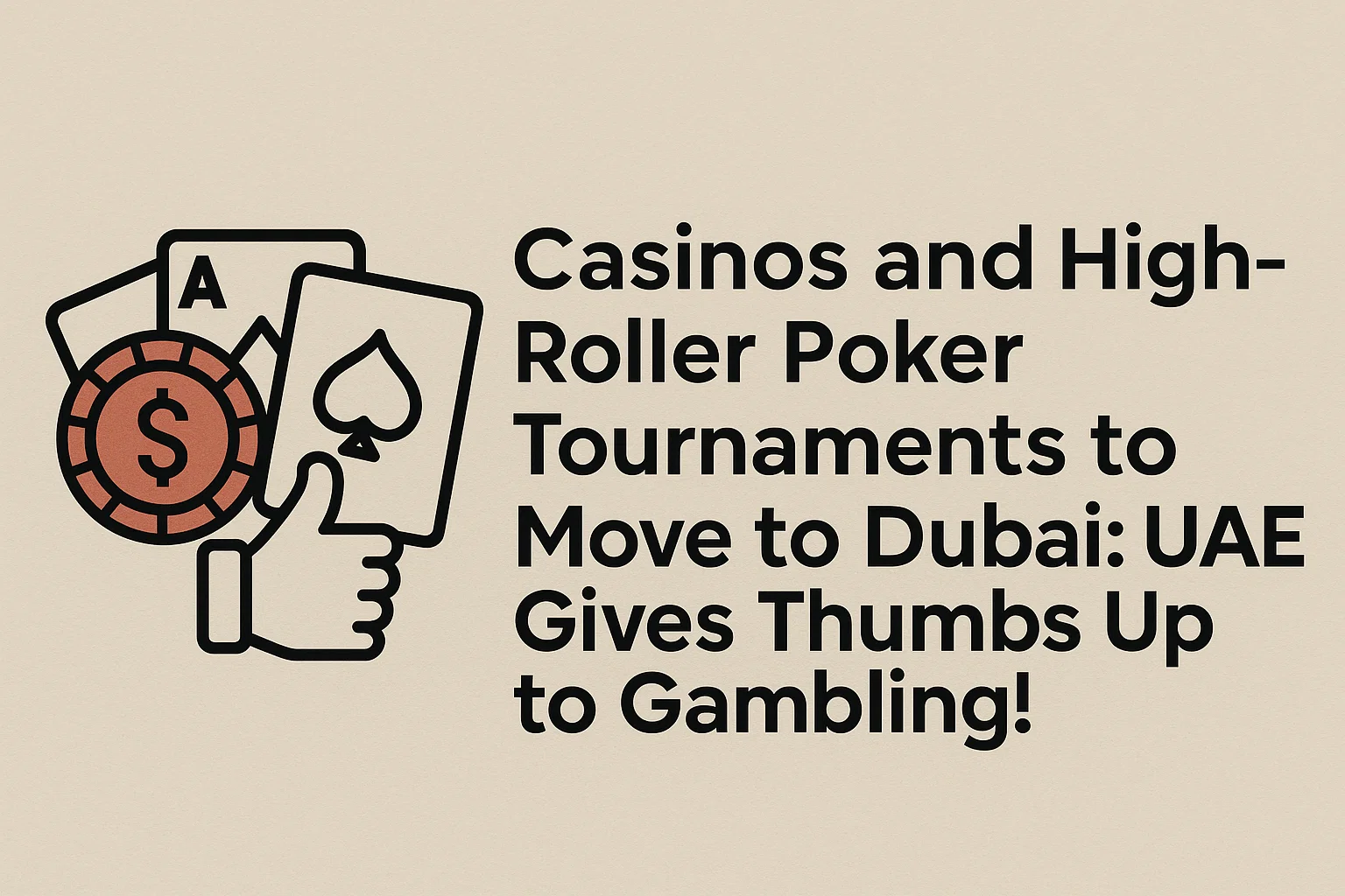 Casinos and High-Roller Poker Tournaments to Move to Dubai: UAE Gives Thumbs Up to Gambling!