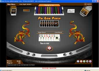Pai Gow Chinese poker online